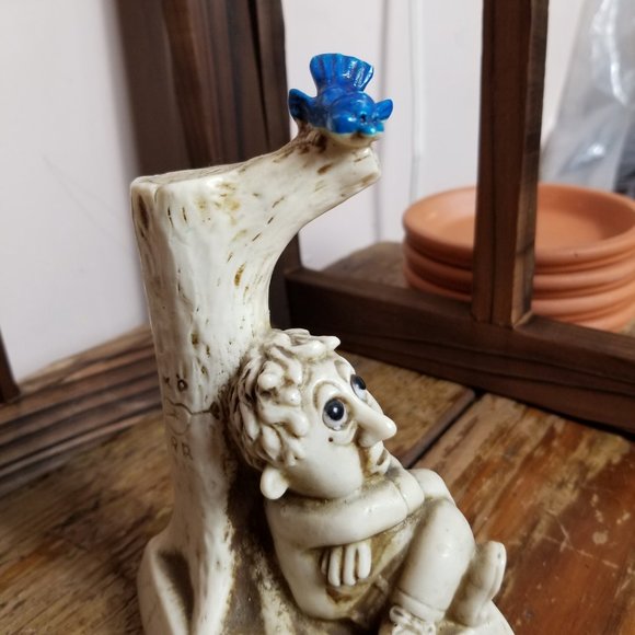 Vintage 1968 Russ Berries Co's Go Ahead ... Everyone Else Does Figurine 5.5" - Picture 5 of 10